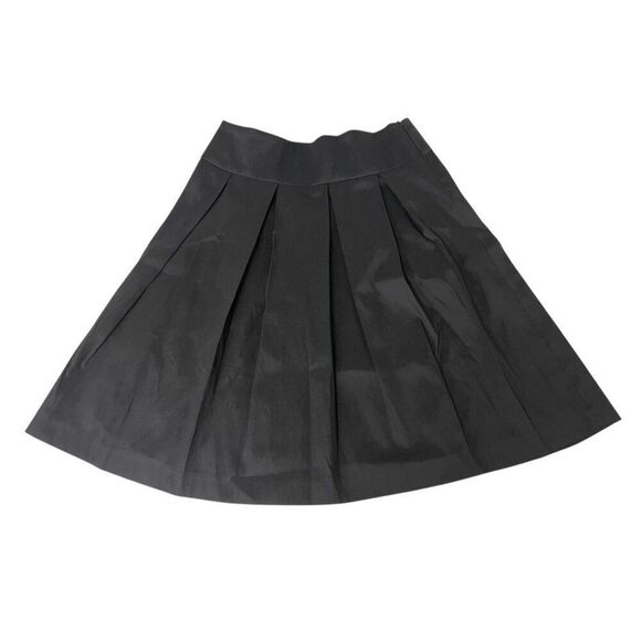 Cache Womens Mini Skirt Size S Black Pleated High Waist polyester Y2K NWT - Picture 3 of 12